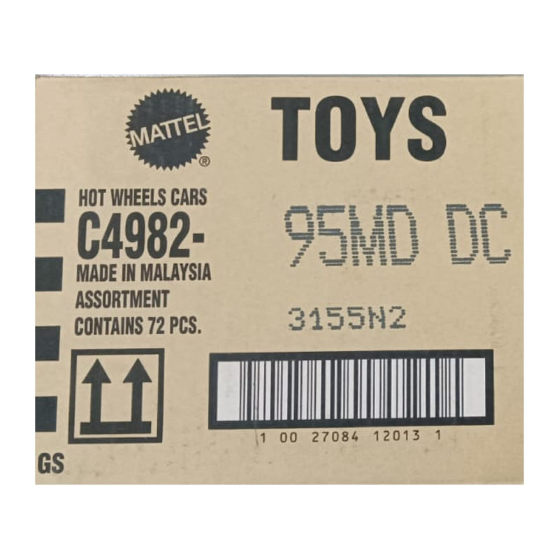 Hot Wheels 2025 Factory-Sealed D Case 72 Die-Cast Cars (Brand New Box)
