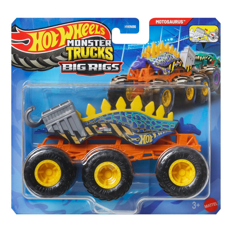 Hot Wheels 2025 Monster Trucks Big Rigs - Set of 4