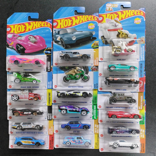 Hot Wheels 2025 N Case Set of 19 Cars-Vehicles-Hot Wheels-Toycra