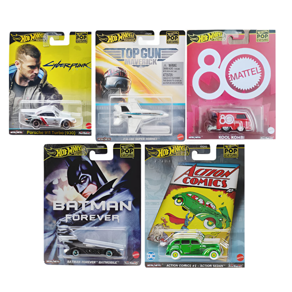Hot Wheels 2025 Pop Culture – Set of Cars (New) — Toycra
