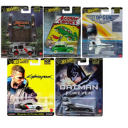 Hot Wheels 2025 Pop Culture – Set of 5 Cars