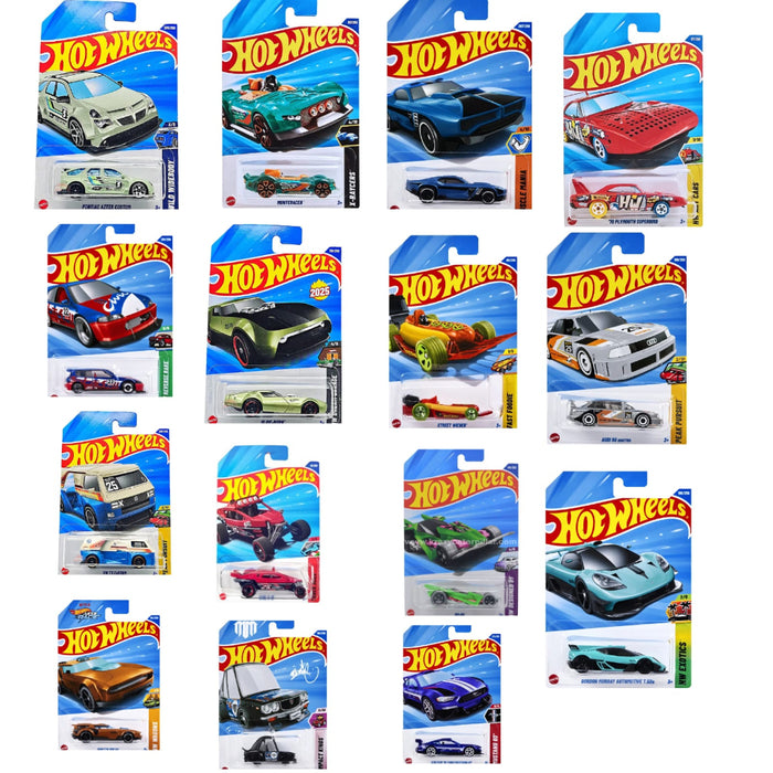 Hot Wheels 2025 Set of 15 Cars ( K Case -Assortment 1 )-Vehicles-Hot Wheels-Toycra