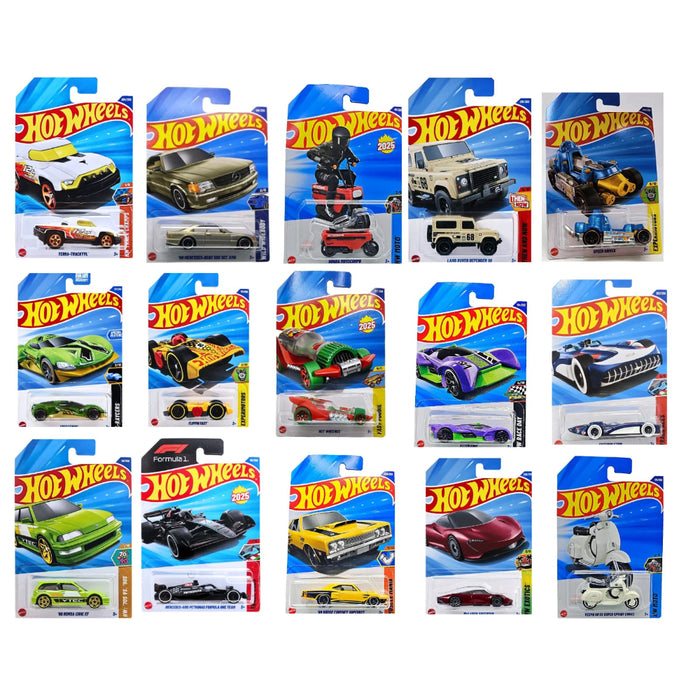Hot Wheels 2025 Set of 15 Cars ( K Case Assortment 2 )-Vehicles-Hot Wheels-Toycra