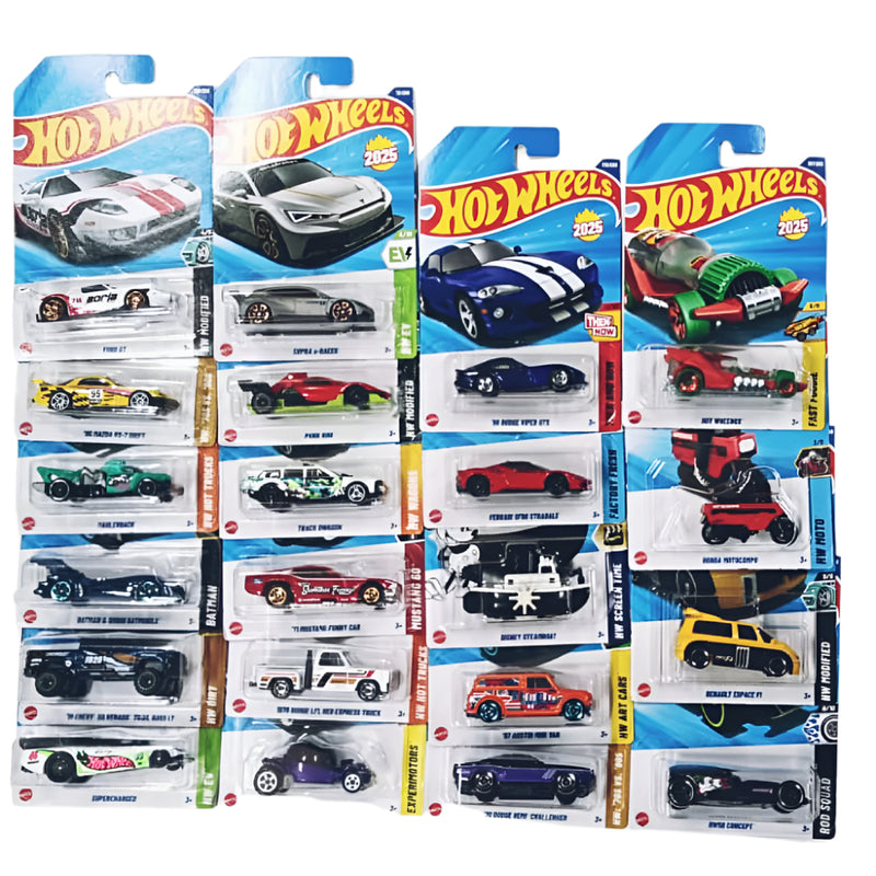 Hot Wheels 2025 Set of 21 Cars (JD)