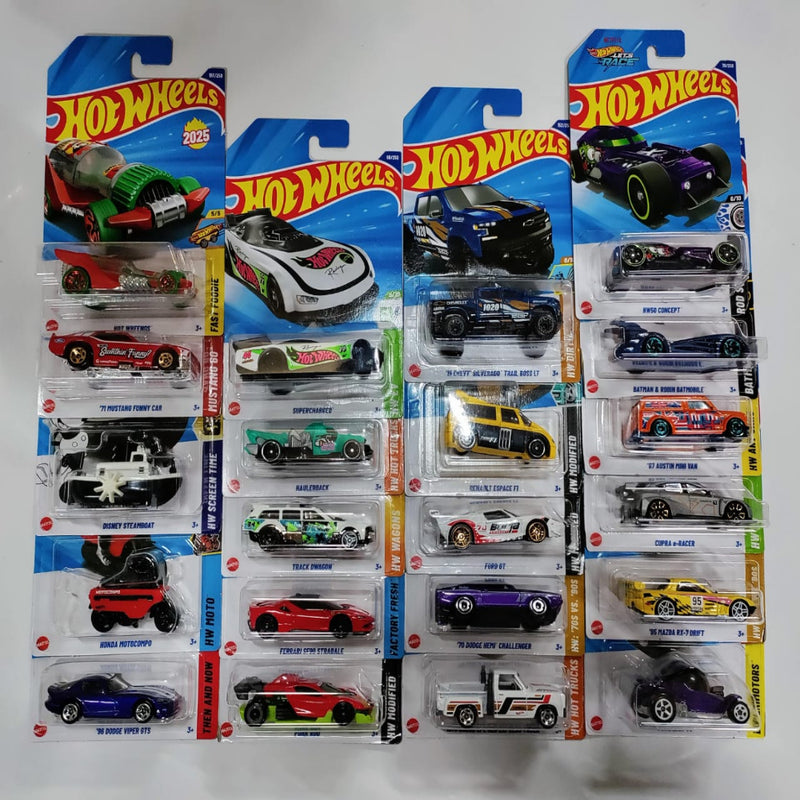 Hot Wheels 2025 Set of 21 Cars (JE)