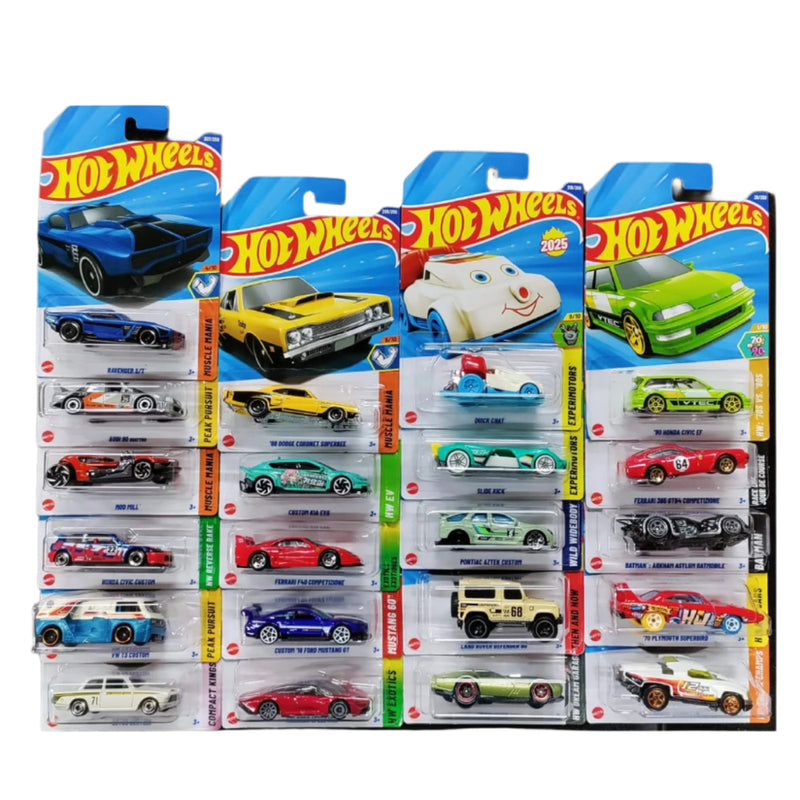 Hot Wheels 2025 Set of 21 Cars ( L Case)