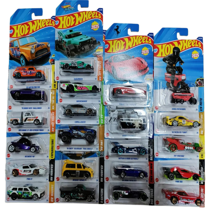 Hot Wheels 2025 Set of 22 Cars (JC )-Vehicles-Hot Wheels-Toycra