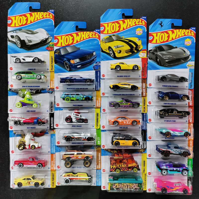 Hot Wheels 2025 Set of 27 Cars ( P Case)