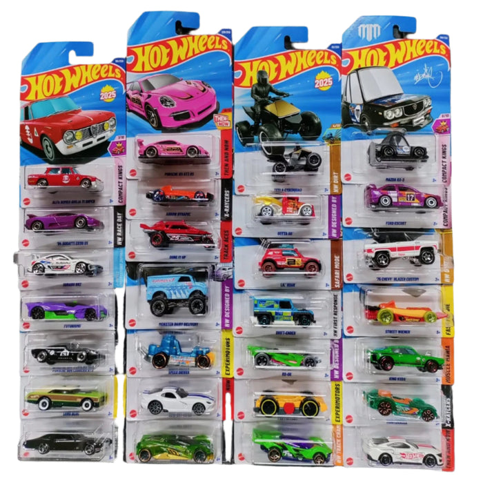 Hot Wheels 2025 Set of 28 Cars ( L Case)-Vehicles-Hot Wheels-Toycra