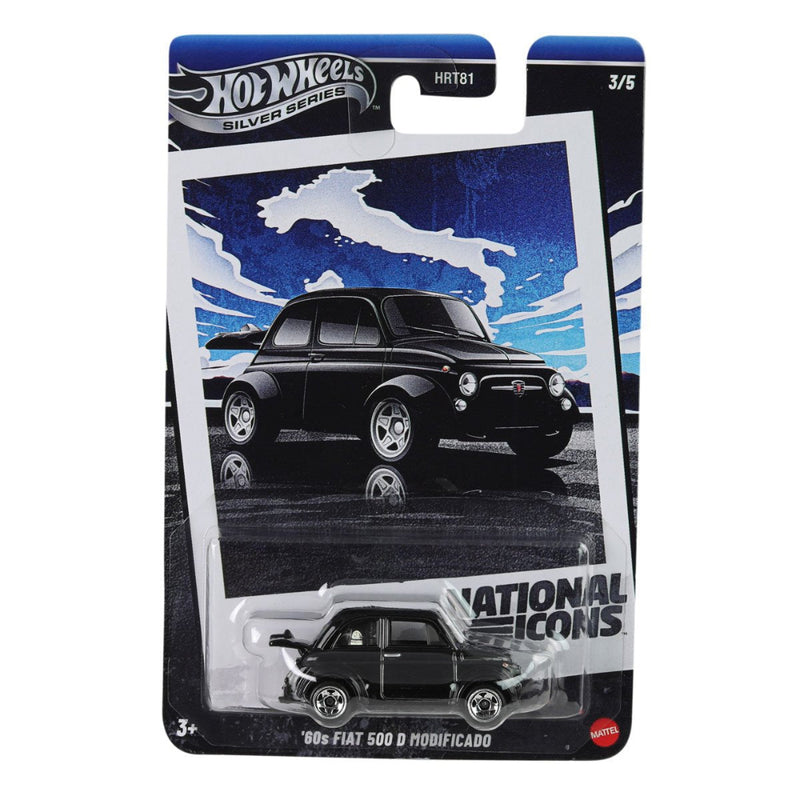 Hot Wheels 2025 Silver Series National Icons Set of 4