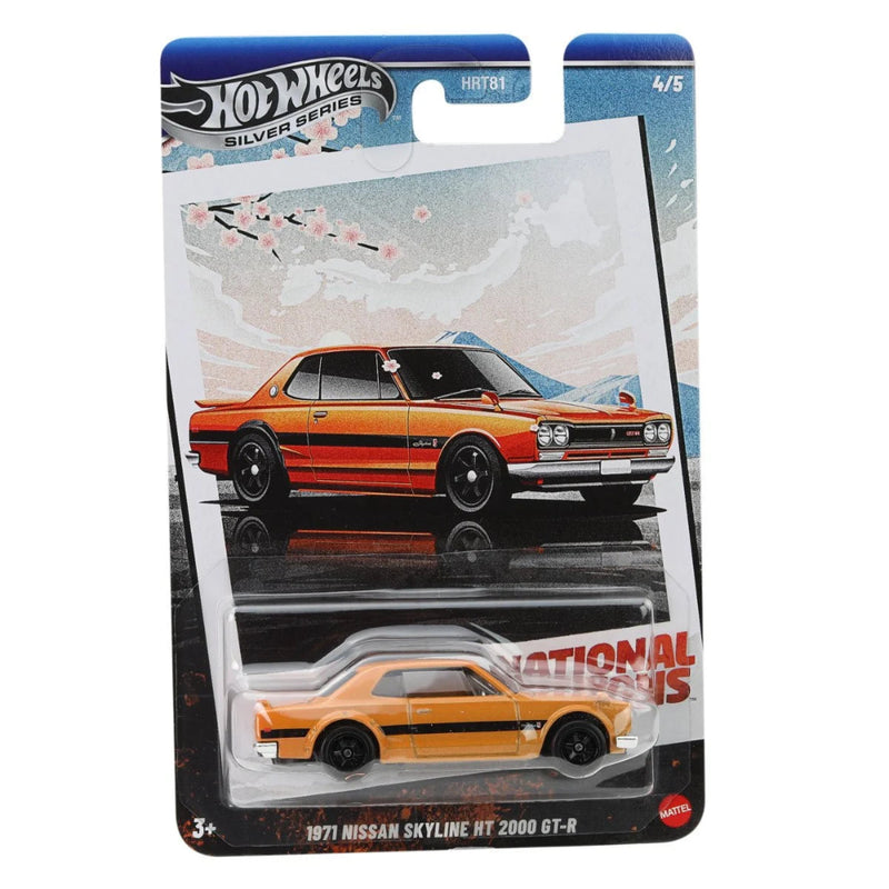 Hot Wheels 2025 Silver Series National Icons Set of 4