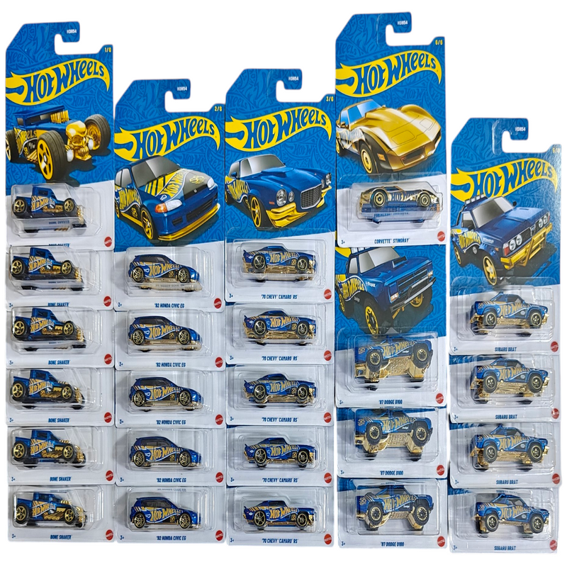 Hot Wheels 2026 58th Anniversary Series - Set of 24