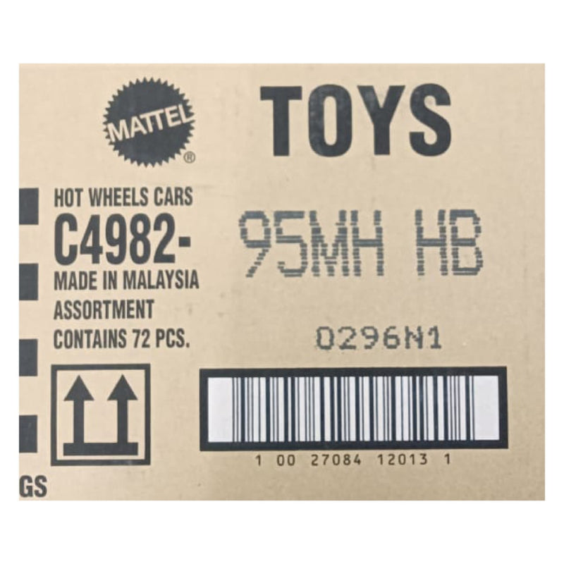 Hot Wheels 2026 Factory-Sealed H Case 72 Die-Cast Cars (Brand New Box)