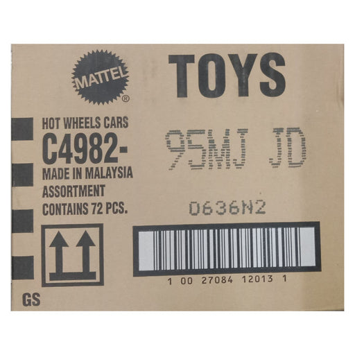 Hot Wheels 2026 Factory-Sealed J Case 72 Die-Cast Cars (Brand New Box)