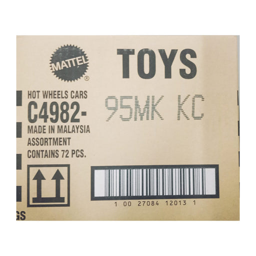 Hot Wheels 2026 Factory-Sealed K Case 72 Die-Cast Cars (Brand New Box)