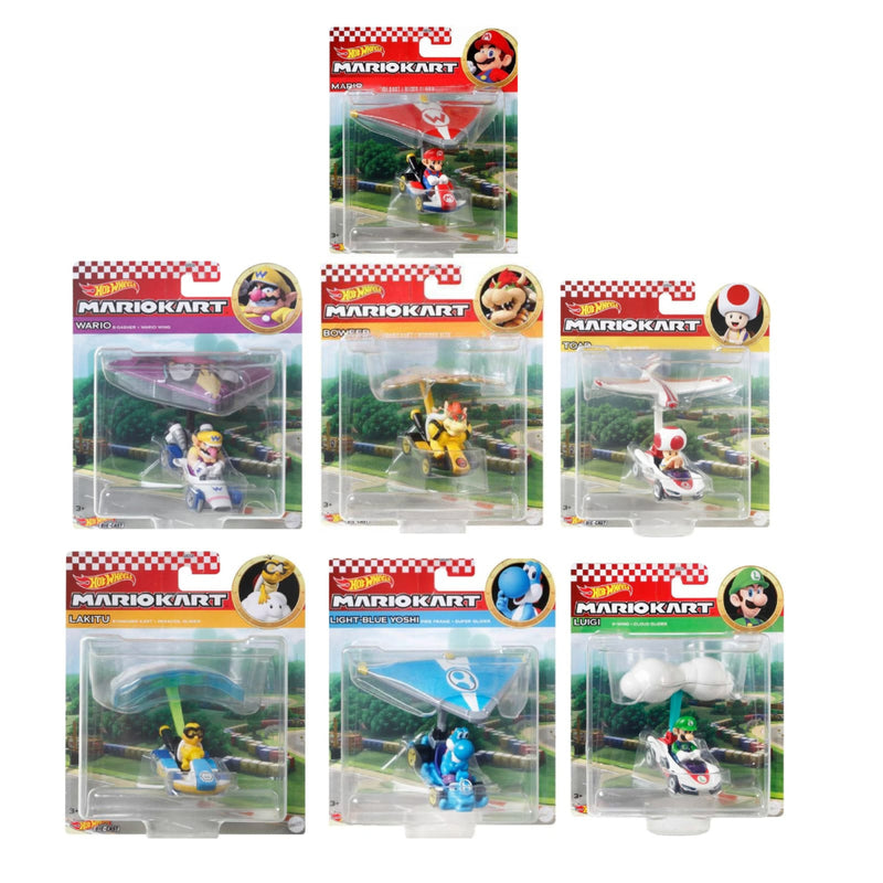 Hot Wheels 2026 Mario Kart Set of 7