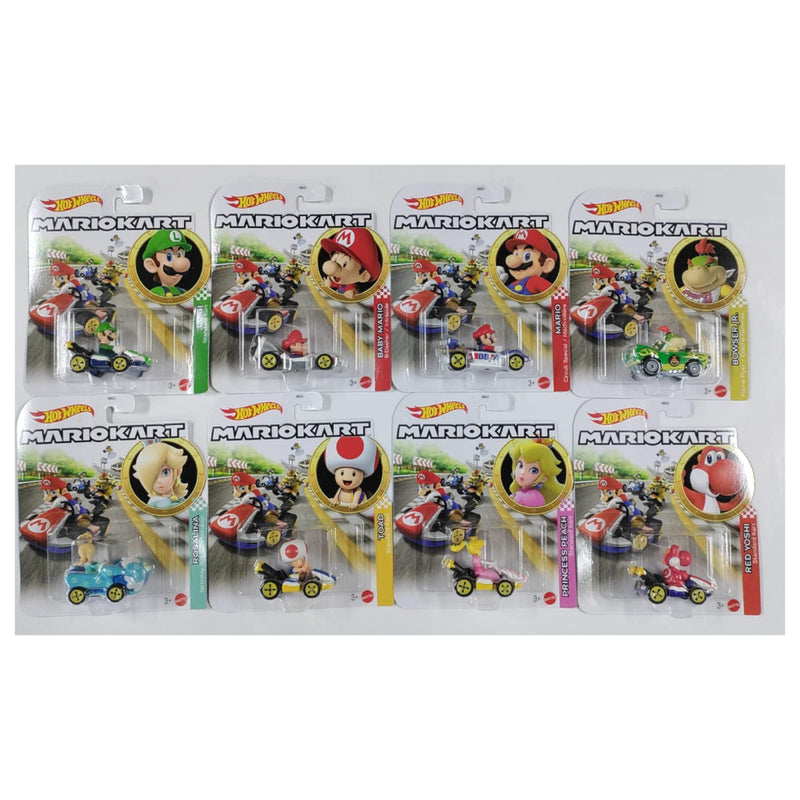 Hot Wheels 2026 Mario Kart Set of 8