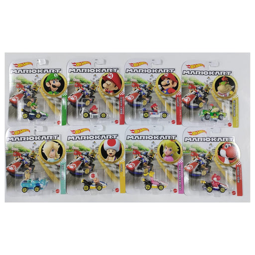 Hot Wheels 2026 Mario Kart Set of 8-Vehicles-Hot Wheels-Toycra