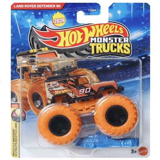 Hot Wheels 2026 Monster Trucks 1:64 Scale Vehicle