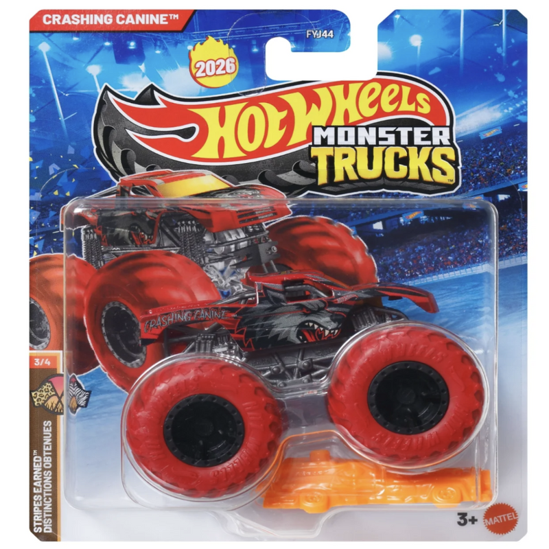 Hot Wheels 2026 Monster Trucks 1:64 Scale Vehicle