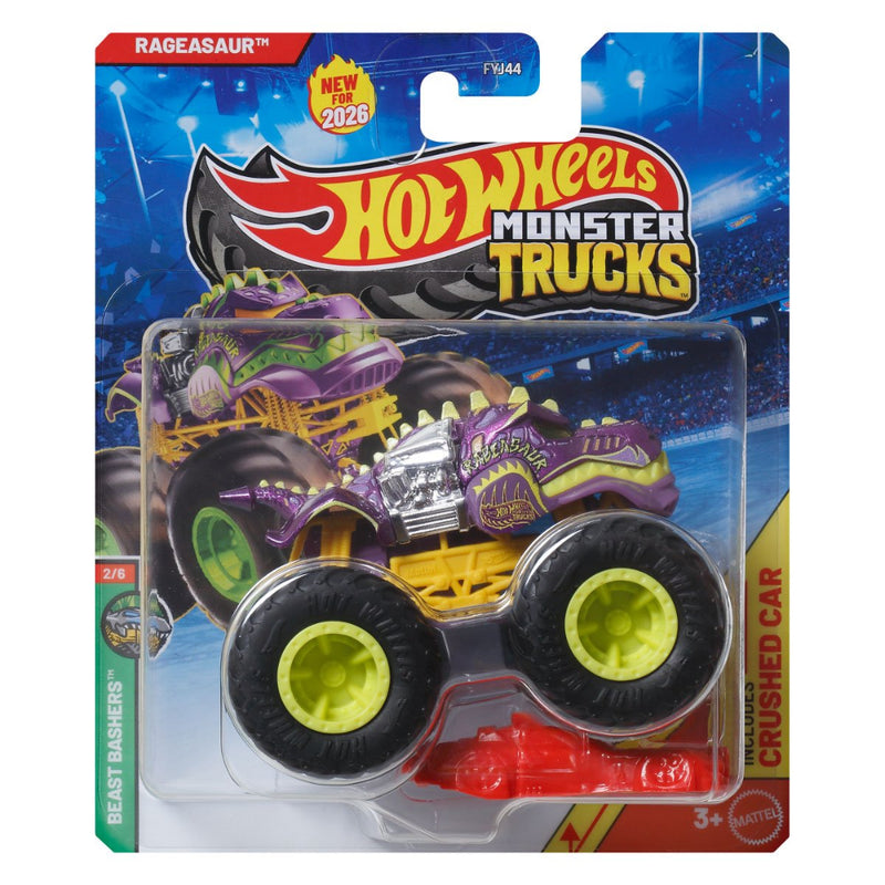 Hot Wheels 2026 Monster Trucks 1:64 Scale Vehicle
