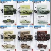 Hot Wheels 2026 Pantone Die-Cast Car Collection Set of 6 + Batman Collection Pack of 10 Cars