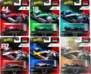 Hot Wheels 2026 Premium Formula 1 Set of 6 +Team Transport 24 Honda Civic Type R