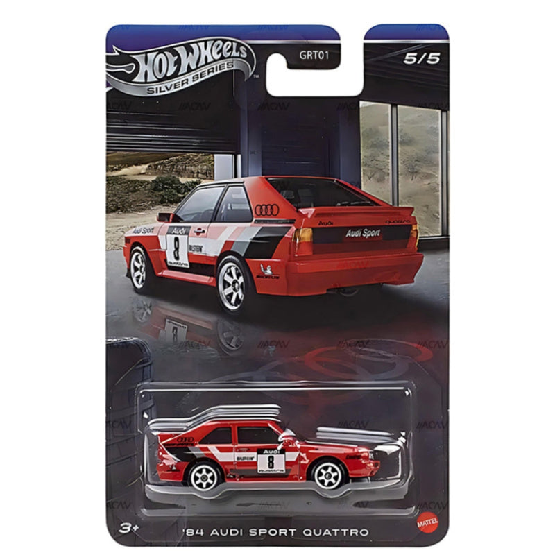 Hot Wheels 2026 Silver Series Audi Set of 5 - (Set 1) +Silver Series Batman Collection Pack of 10
