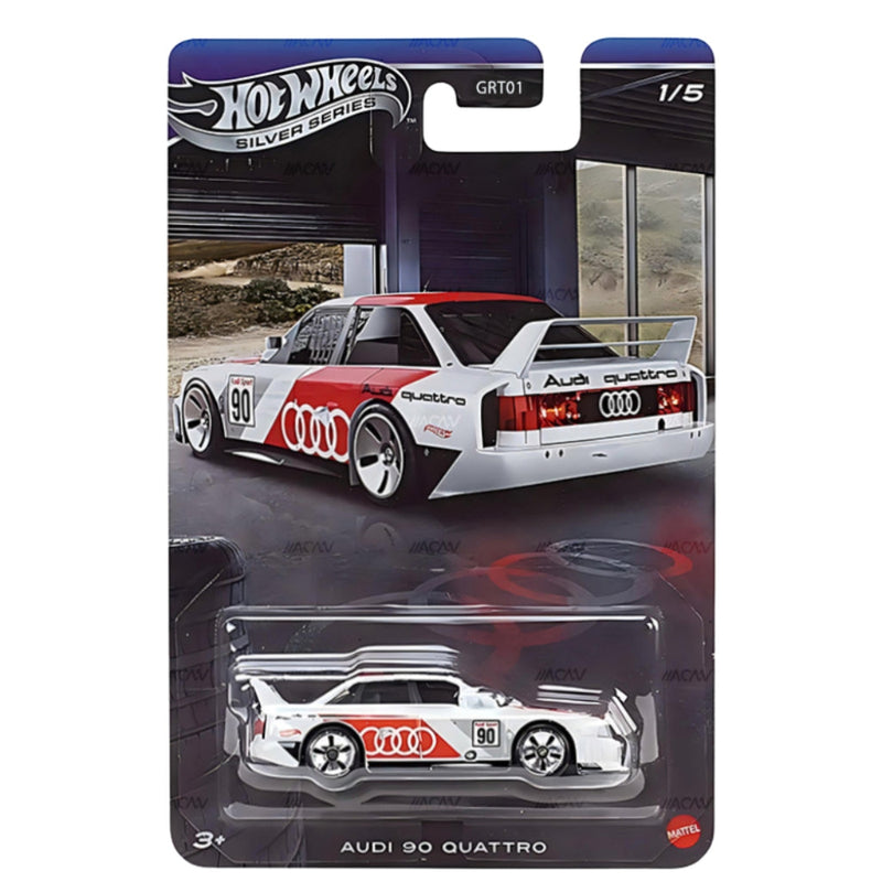 Hot Wheels 2026 Silver Series Audi Set of 5- (Set 2)