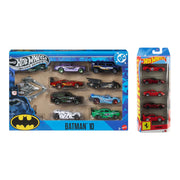 Hot Wheels 2026 Silver Series Batman Collection Pack of 10 Cars + Hot Wheels Ferrari Cars Pack of 5
