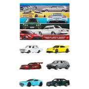 Hot Wheels 2026 Silver Series - Euro Style (Set of 6)+ Hot Wheels 2026 Team Transport 24 Honda Civic Type R Combo