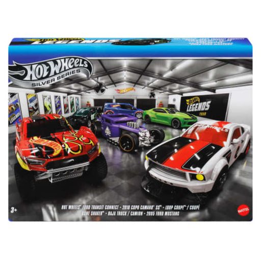 Hot Wheels 2026 Silver Series Legends Car Set Of 6 Legends Vehicles+Barbie Signature Diwali Doll Combo