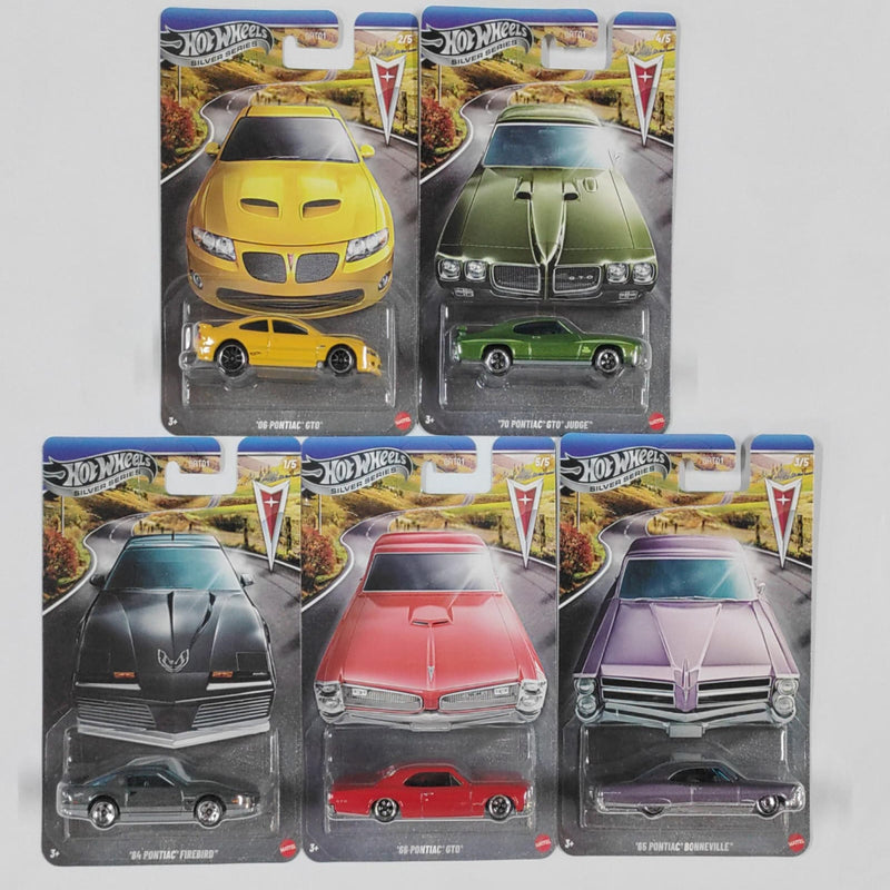 Hot Wheels 2026 Silver Series - Set of 5 + Barbie Signature Doll By Anita Dongre Combo