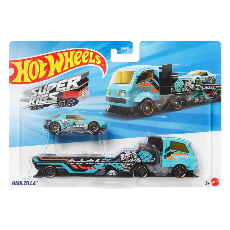 Hot Wheels 2026 Super Hauling Rig and Car