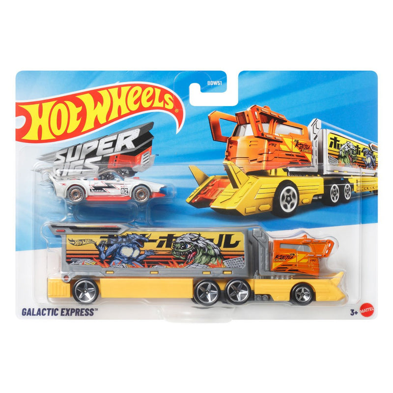 Hot Wheels 2026 Super Hauling Rig and Car