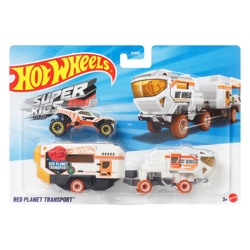 Hot Wheels 2026 Super Hauling Rig and Car