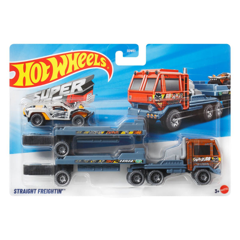 Hot Wheels 2026 Super Hauling Rig and Car