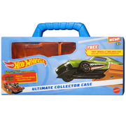 Hot Wheels 2026 Ultimate Collector Case 4 pcs (2x2) With Free Gold Dimachinni Veloce Car