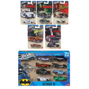 Hot Wheels 2026 Universal Monsters Silver Series -Set of 5+Batman Collection Pack of 10 Cars