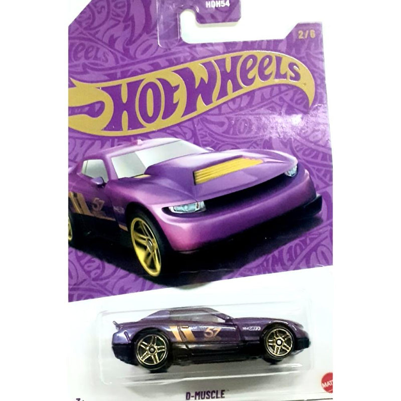 Hot Wheels 57th Anniversary 1:64 Scale Die-Cast Vehicle - Pack Of 6-Vehicles-Hot Wheels-Toycra