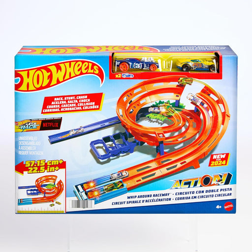 Hot Wheels Action Whip Around Raceway-Vehicles-Hot Wheels-Toycra