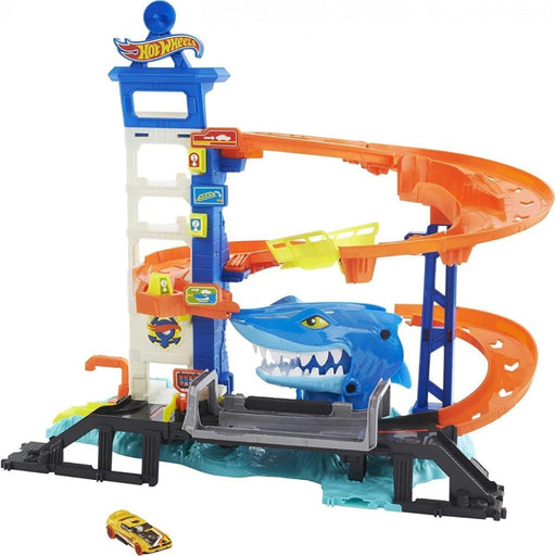 Hot Wheels Attacking Shark Escape Playset-Vehicles-Hot Wheels-Toycra