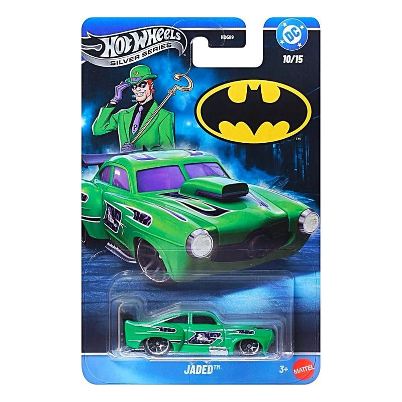 Hot Wheels Batman Silver Series Die-Cast Cars Set of 5