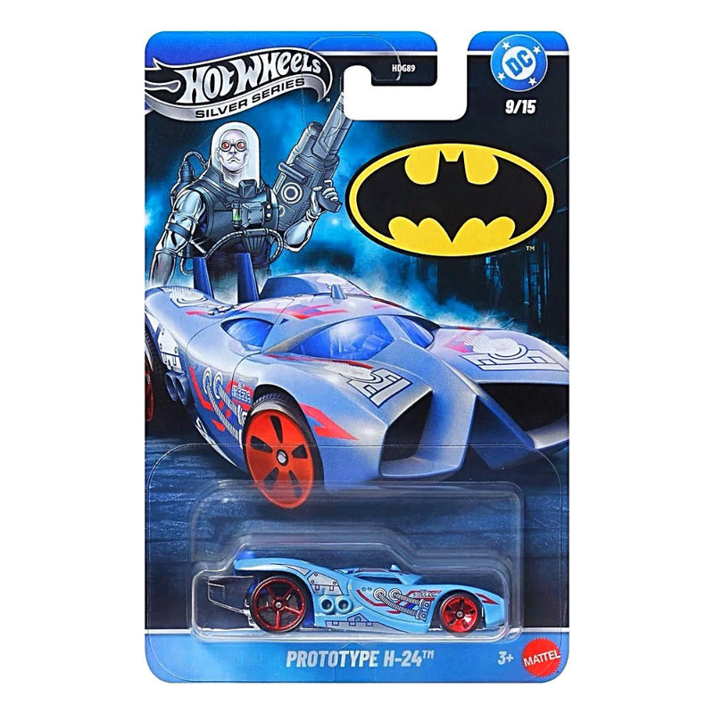 Hot Wheels Batman Silver Series Die-Cast Cars Set of 5