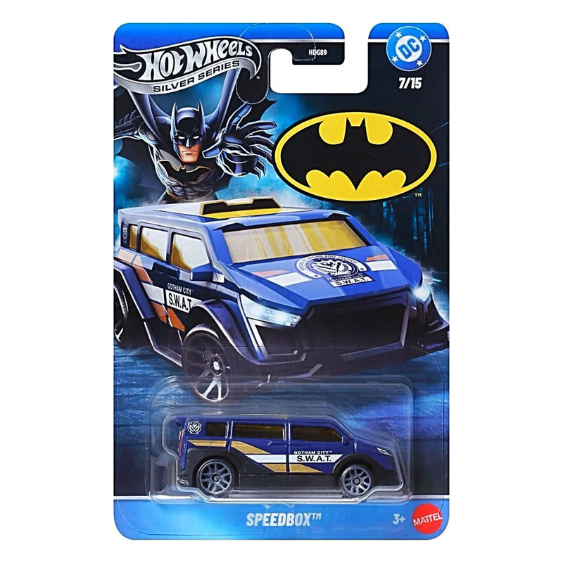 Hot Wheels Batman Silver Series Die-Cast Cars Set of 5