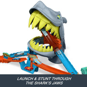 Hot Wheels City Shark Chomp Beach Playset