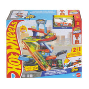 Hot Wheels City Toy Car Track Set