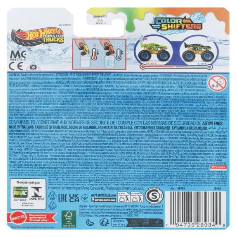 Hot Wheels Color Shifters Monster Trucks
