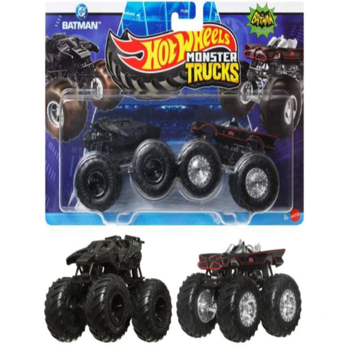 Hot Wheels Demolition Doubles 2025 Monster Trucks - Set Of 4-Vehicles-Hot Wheels-Toycra