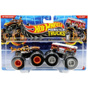 Hot Wheels Demolition Doubles 2025 Monster Trucks - Set Of 4-Vehicles-Hot Wheels-Toycra